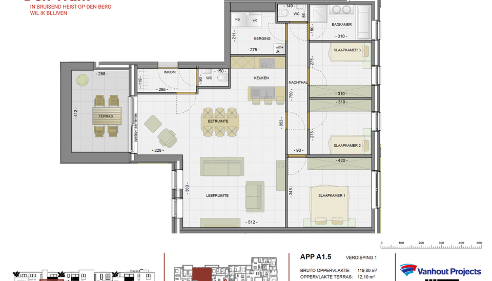 Appartement te koop in Heist-op-den-Berg